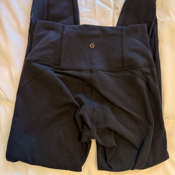 Lululemon High Times Pant Metta size 6 Luxtreme Mesh Cutout 7/8 Pants Leggings - Picture 2 of 8